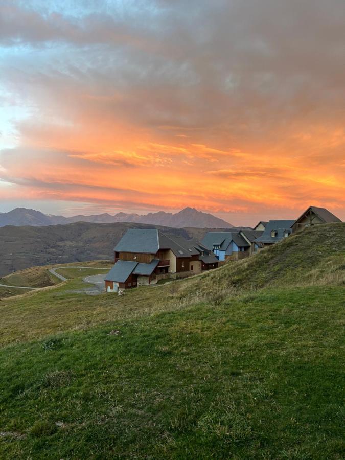 Appartement 4 personnes - Hautes-Pyrénées- Village de Peyragudes Peyresourdes - Vue exceptionnelle sur la montagne Germ Extérieur photo