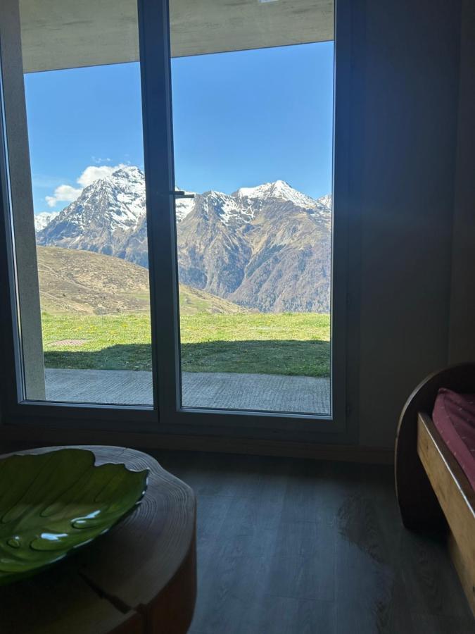 Appartement 4 personnes - Hautes-Pyrénées- Village de Peyragudes Peyresourdes - Vue exceptionnelle sur la montagne Germ Extérieur photo